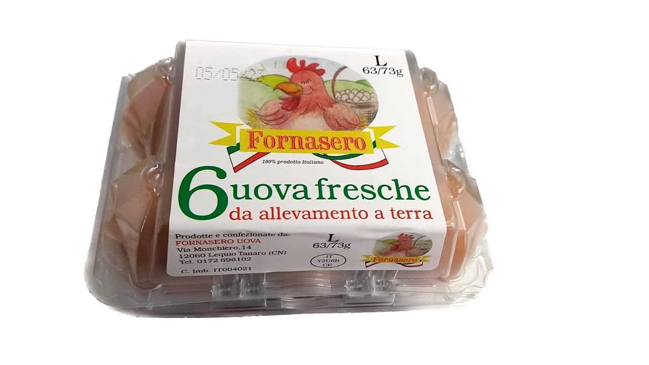 Uova da Allevamento a terra (6 pz.) 