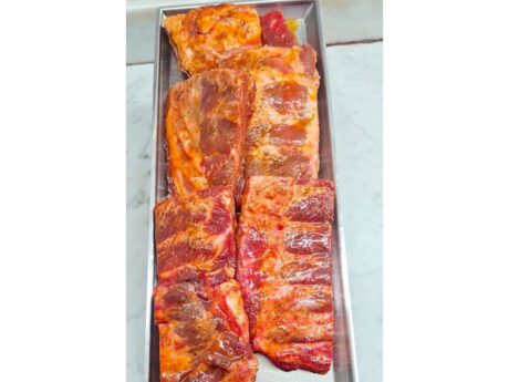 Costine suino alle rubs (20 erbe diverse con pepe)