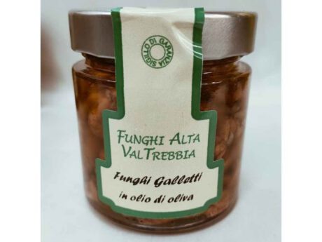 Funghi Galletti in olio d'oliva - 200 gr.