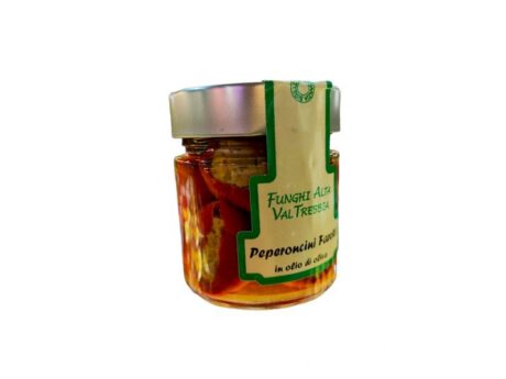 Peperoncini farciti in olio d'oliva
