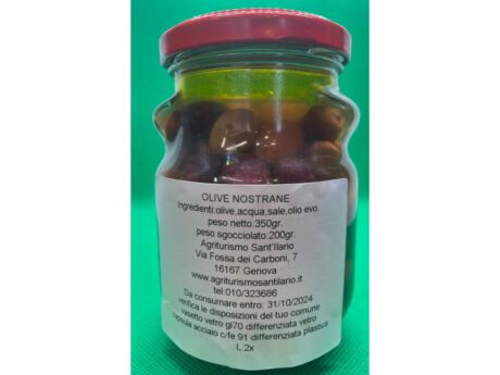 Olive taggiasche in salamoia 314 ml