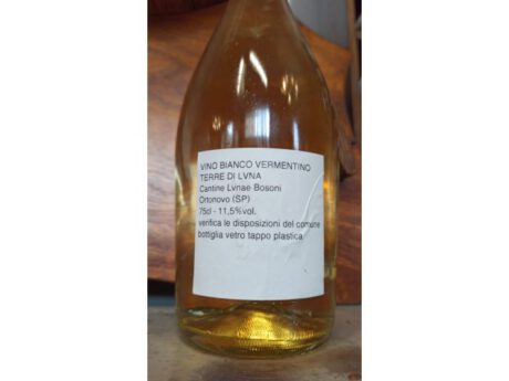 Vino bianco vermentino, cantina LVNAE colli di luni Bosoni 750ml