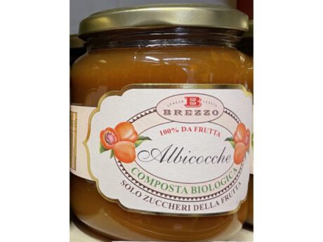 Brezzo Composta Senza Zucchero Albicocche BIO
