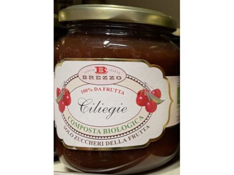 Brezzo Composta Senza Zucchero Ciliegie BIO