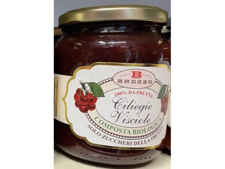 Brezzo Composta Senza Zucchero Ciliegie Visciole BIO