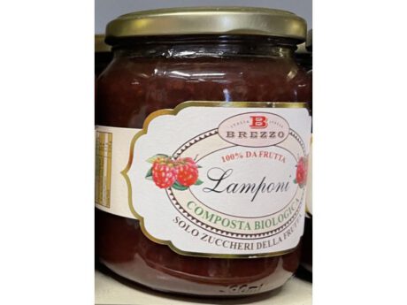 Brezzo Composta Senza Zucchero Lamponi BIO