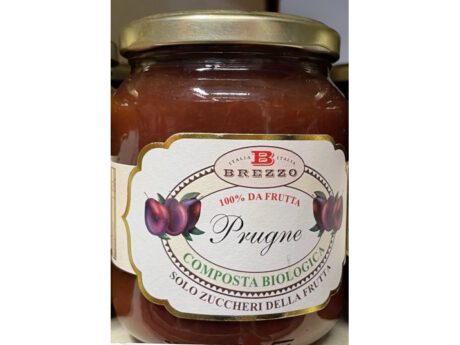 Brezzo Composta Senza Zucchero Prugne BIO