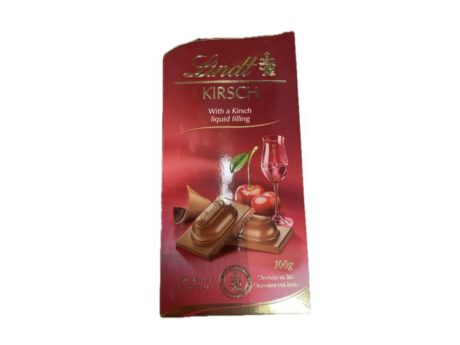 Lindt alcolica Kirsch ,cointreau,cognac 100 gr.