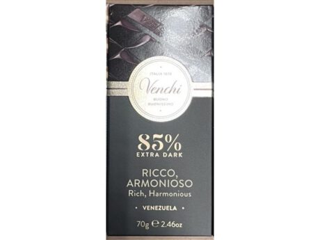 Venchi Tavoletta 85% Extra Dark Venezuela (70g)