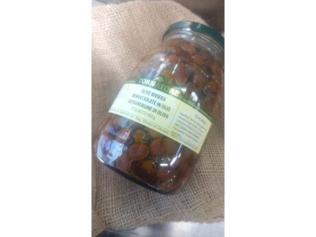Olive Riviera Denocciolate in Olio EVO (950 g.)