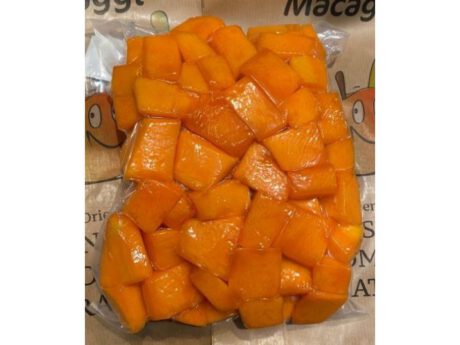 Zucca Italia tagliata busta da 500gr circa SOTTOVUOTO