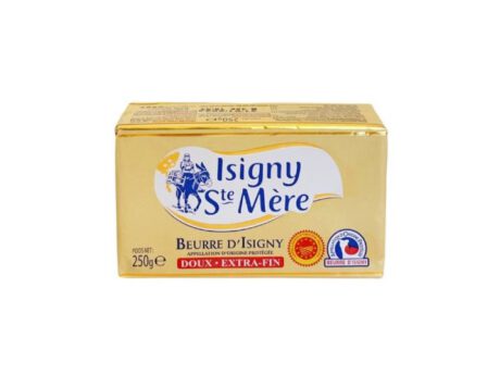 Burro d'Isigny AOP extra fin dolce della Normandia, 250 gr - Burro della Normandia