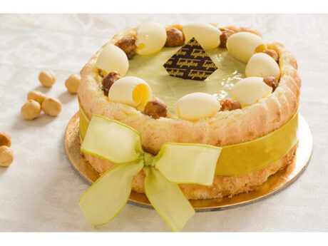 Torta Charlotte al Pistacchio e Nocciole (per 6 persone)