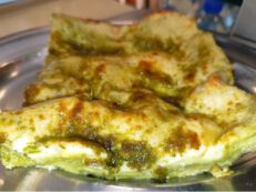 Lasagne al pesto (Lazàgne co pésto)