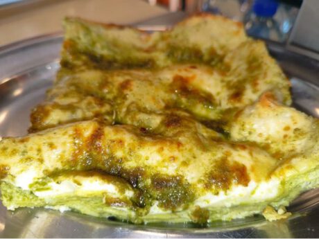 Lasagne al pesto (Lazàgne co pésto)