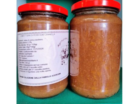 Confettura Pera Con Cannella (Vaso 350 Gr.)